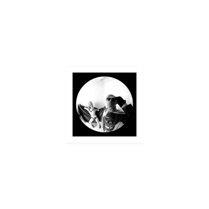 Andy Warhol et Nico: Héros - photographie, Noir / blanc, L 12 po x H 12 po