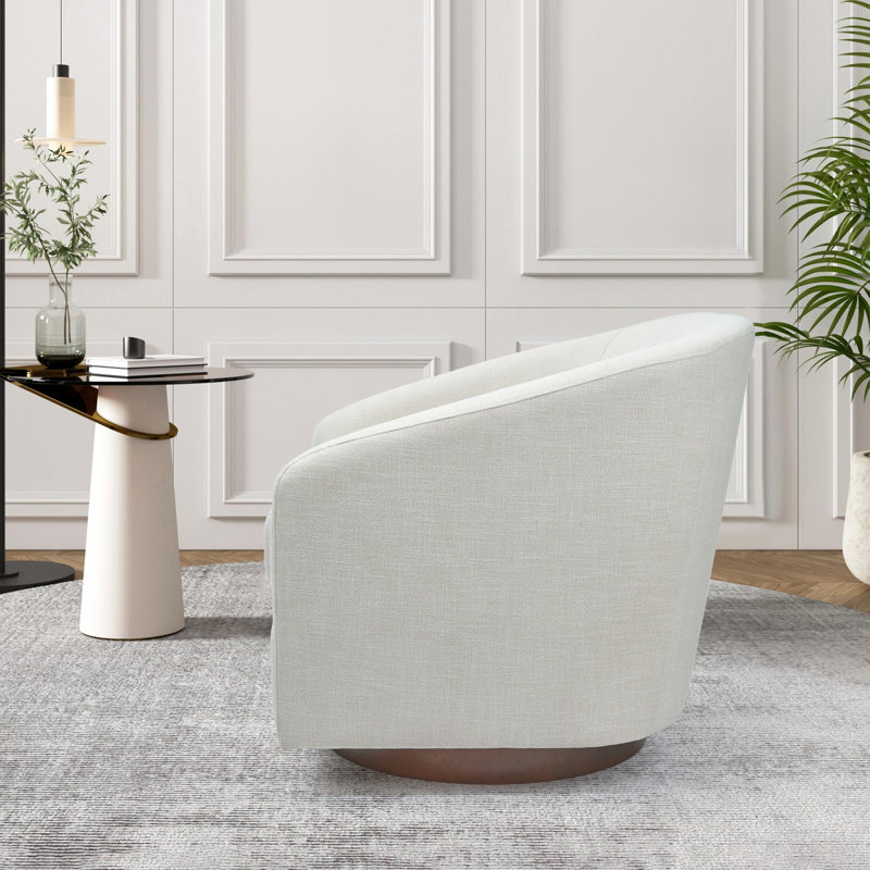 Pivot de 31 po de largeur, Lin beige / mélange de lin