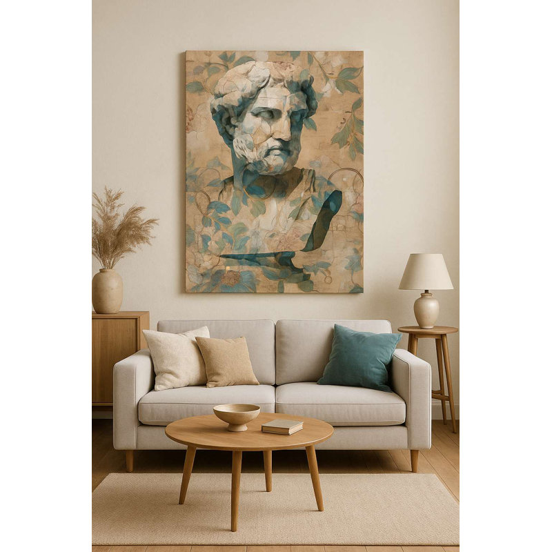 Stunning Decorative Canvas Painting, 19.7 x 27.6 inches | 100% Canvas with 100% Wooden Frame (Thickness: 0.8 x 1.2 inches) | Perfect for Living Room, Bedroom, or Office Decor, Elegant Art Piece for Any Space