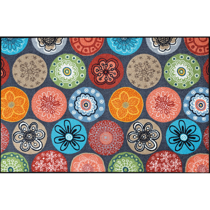 Abstract Kitchen Mat, Rectangular 115 x 175cm