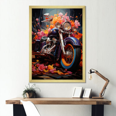 Pop Art, Moto I - Art mural sur toile