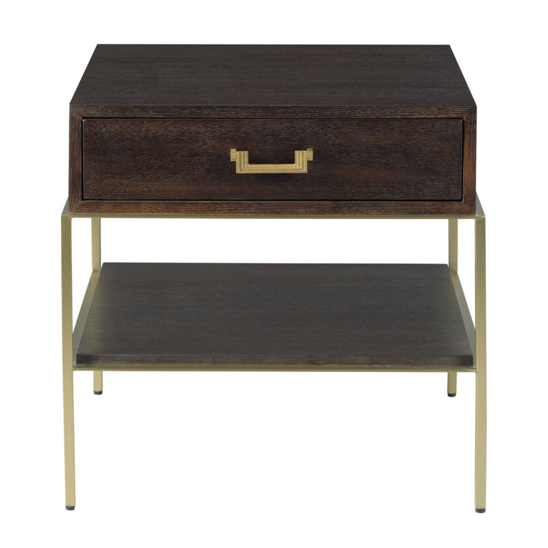 Gibson End Table with Storage