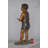 Berlare Copper A Boy Holding A Garden Hose Bronze Statue Fountain - Size: 13"L x 20"W x 39"H.