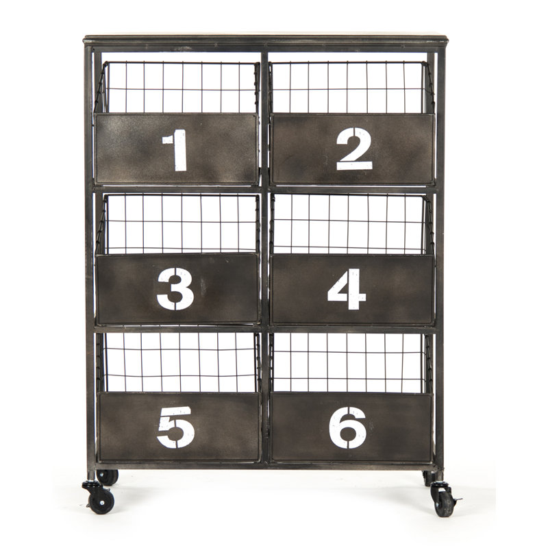 Claudio 6 Drawer Storage Drawer