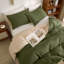 Polyester Solid Colour Duvet Cover Set with Pillowcases Included-107150795