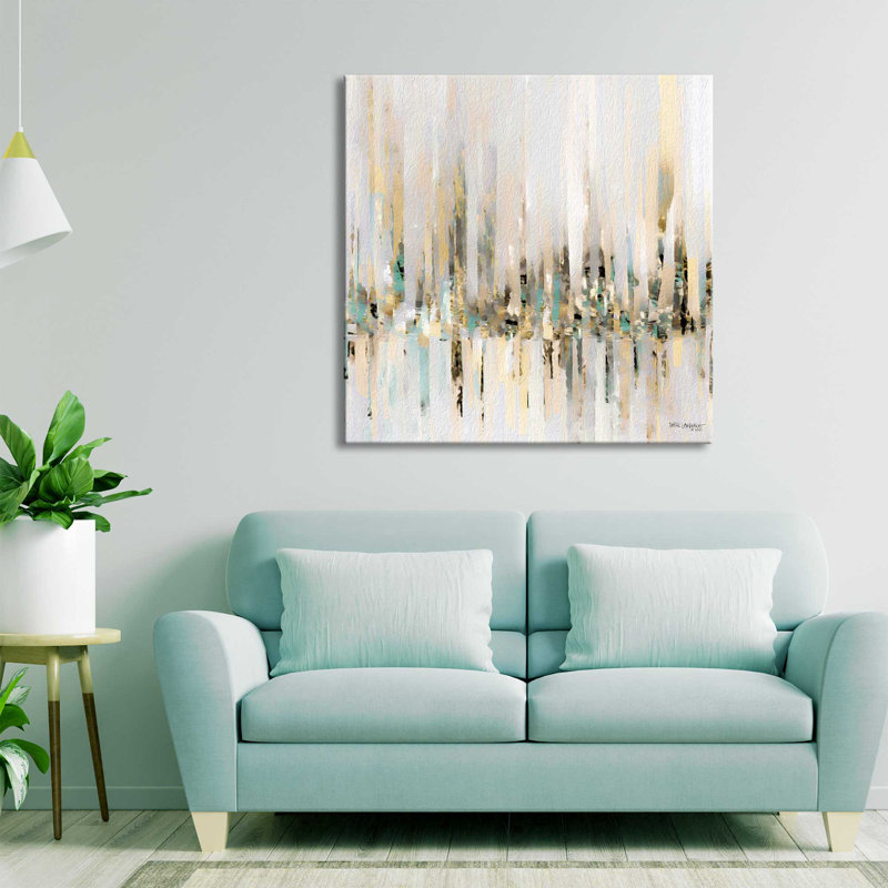 «Revelation 21: 2 the Holy City» par Mark Lawrence - impression, H 36 po x l 36 po x P 1,5 po, Toile tendue