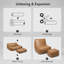 Canapé d'appoint avec repose-pieds Luxury