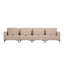 Canapé 4 places 129 "de large 129"-980534013
