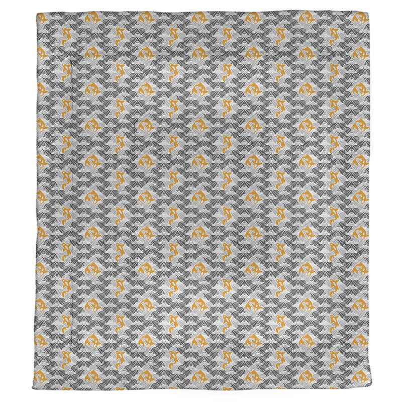 Katelyn Elizabeth Polyester Comforter, King Comforter, Gray