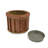 Round Strata Planter SM - Medium Brown-1843164768