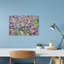 Histoires de jardin fantaisistes - Affiche murale abstraite et colorée de fleurs naturelles modernes-541261159