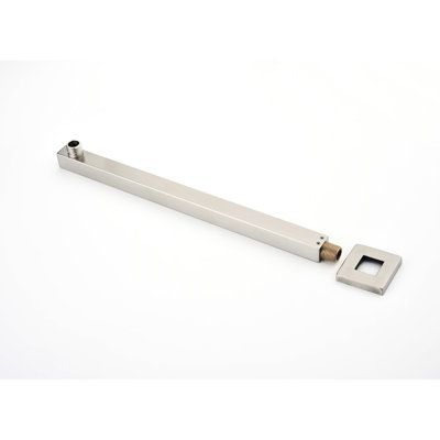 Rain Shower Head 10" Wall Mounted - Solid Brass & Stainless Steel, Relaxing Time, Self-Cleaning, Brushed Nickel Color Materials, Comfortable Shower, Appearance
