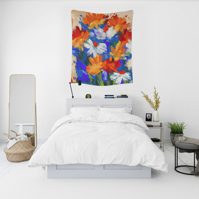 Tapisserie murale, H 88 po x l 104 po
