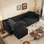 Canapé-lit convertible Nithsdale avec repose-pieds mobile-1028339604