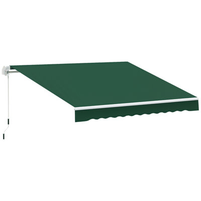 Manual Retraction Slope Patio Awning