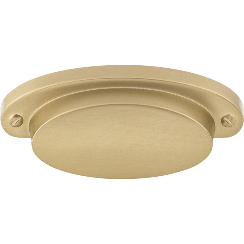 Dakota 2 9/16" Center to Center Cup Pull, Honey Bronze