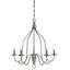Lustre 5 lumières façon bougie Crudden