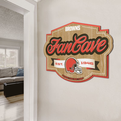 NFL Fan Cave Sign