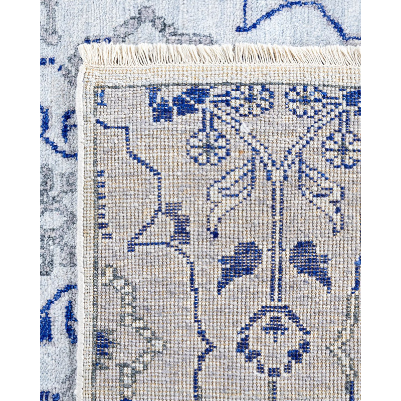 Overdyed One-of-a-Kind 9' 0" X 12' 4" Hand Knotted Area Rug