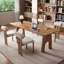 Brown Rectangular Solid Wood desk-1517899320