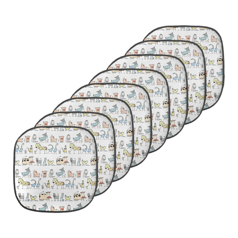 Coussin de siège rétro pour l'extérieur