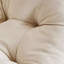 Chaise berçante crème légère et luxueuse-99686426