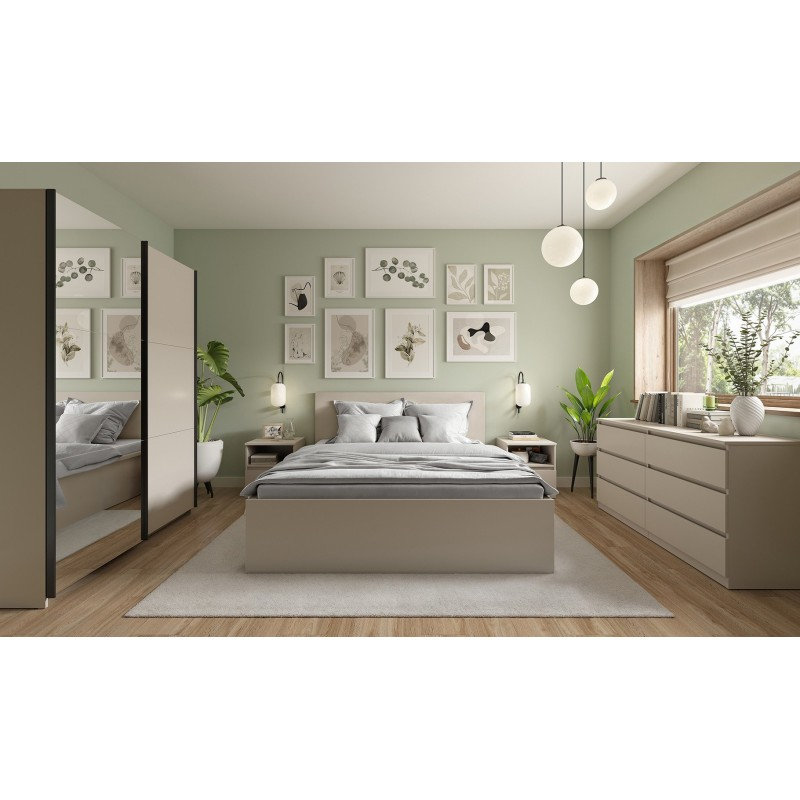 6 -Drawer Rectangle Accent Cabinet, Cashmere