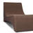 Mazu Outdoor Chaise-Frame-Tanned Weave