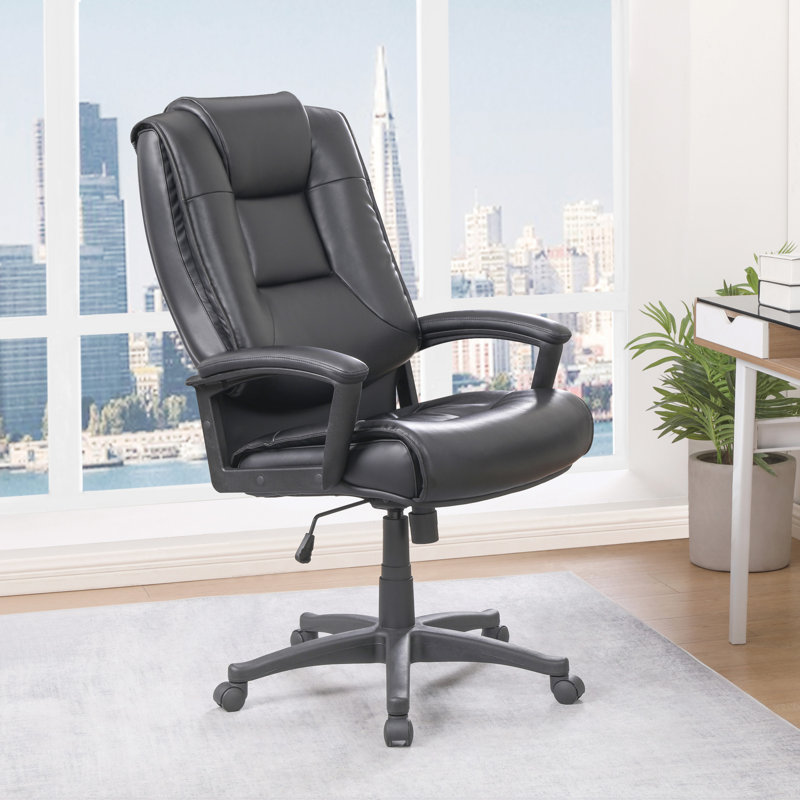 Chaise de cadre ergonomique, Noir