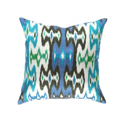 Silk Throw Square Pillow Cover & Insert