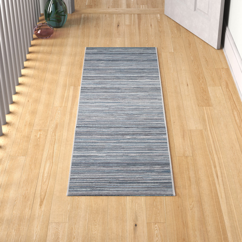 Edgeworth Ivory Blue Rug, Rectangle 200 x 290cm