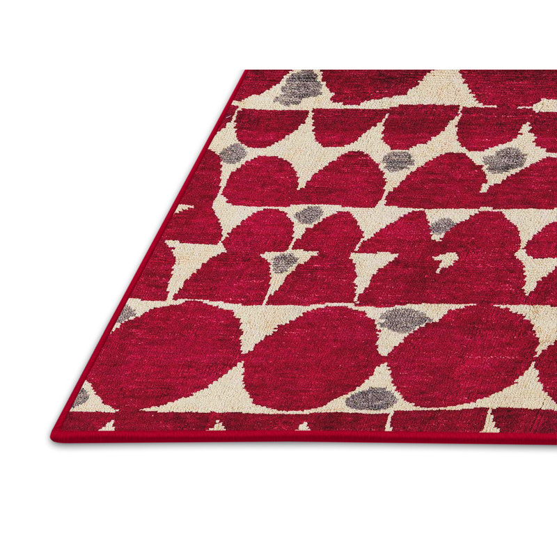 Tapis décoratif multicolore à motif abstrait, Rectangle 8 pi x 12 pi