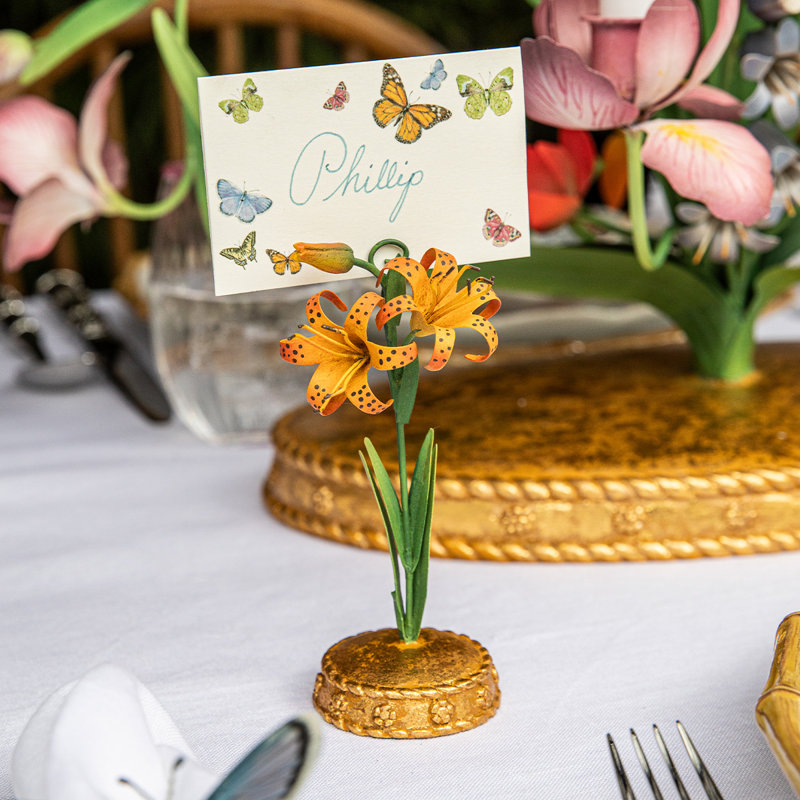 Meadow Walk Butterfly Place Card - Multi