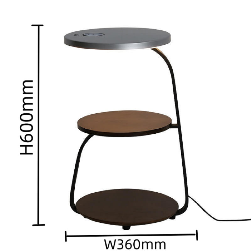 Larresha 22'' Matte LED Column Floor Lamp