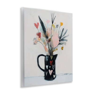 Vase Of Abstract Time Wall Plaque, design by Svetlana Aleynikova