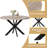 47.2" Round Dining Table