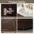 Adria Freestanding Single Bathroom Vanity with Engineered Stone Top-19491040
