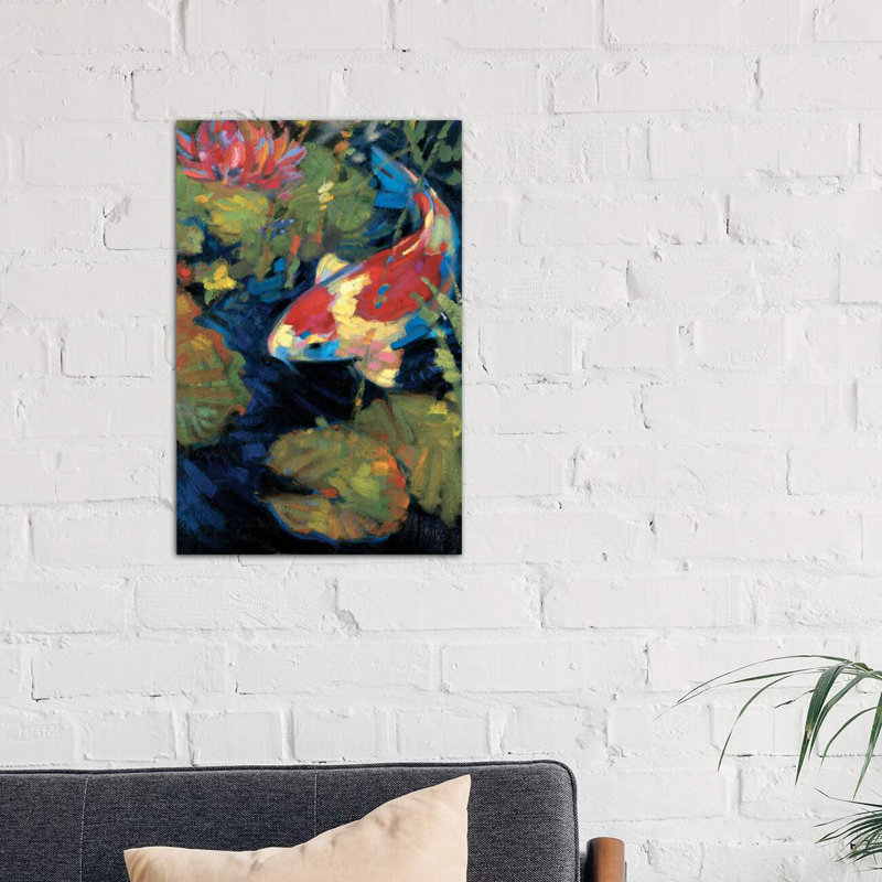 Asian Serenity II by Leif Ostlund - Wrapped Canvas Painting, 66.04 cm H x 45.72 cm W x 1.91 cm D