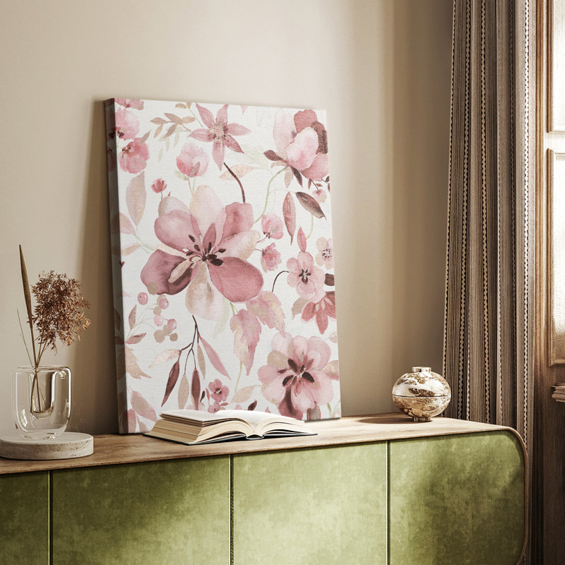 Shimmering Blush I - galerie sur mesure, H 12 po x l 8 po