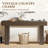 63" Long Console Table, Farmhouse Sofa Table Behind Couch, Wooden Entry Console Tables With Storage For Living Room, Rectangular Entryway Table For Entrance, Hallway, Foyer-1061161135