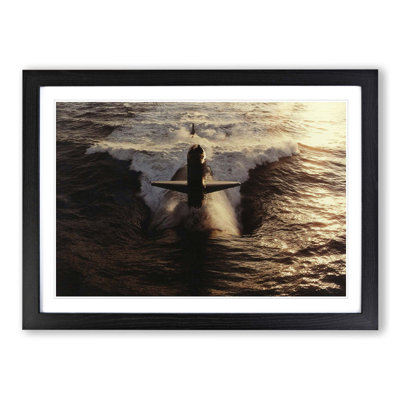 Submarine 3 Framed Photographic - Framed Print
