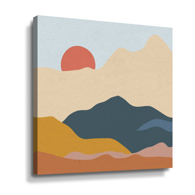 Mountainouns II - Impression sur toile