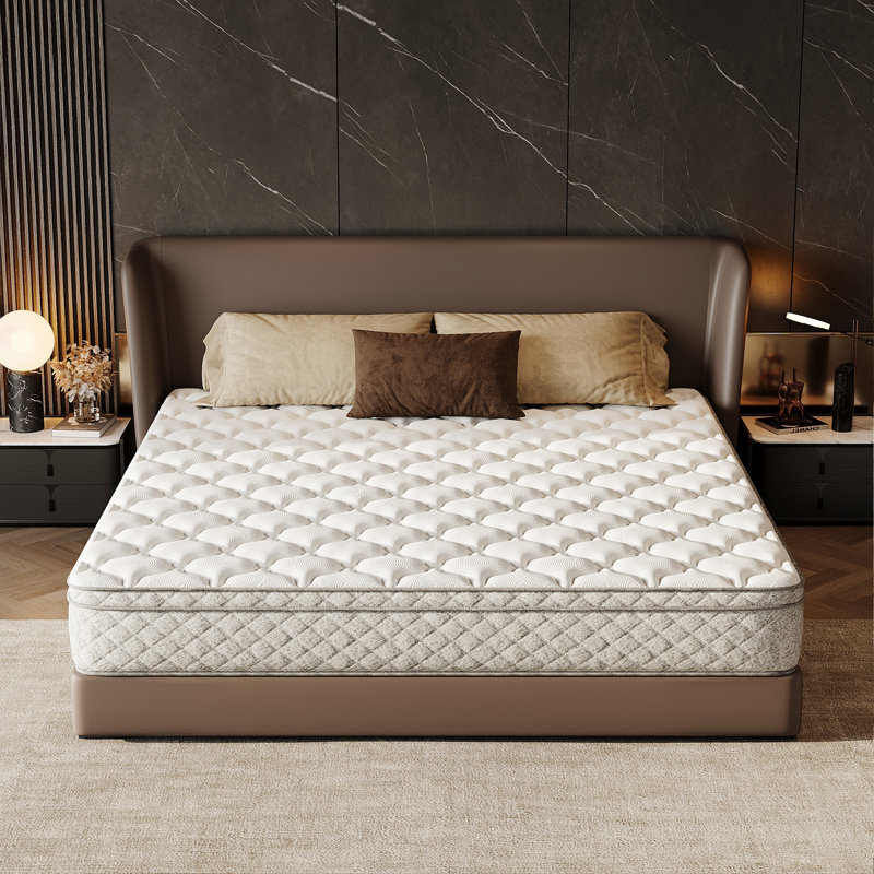 King Size Mattress,12 Inch Hybrid King Mattress In A Box With Memory Foam And Pocket Spring For Pressure Relief & Comfort Sleep & Zoned Support, Medium Firm,Certipur-US & OEKO-TEX