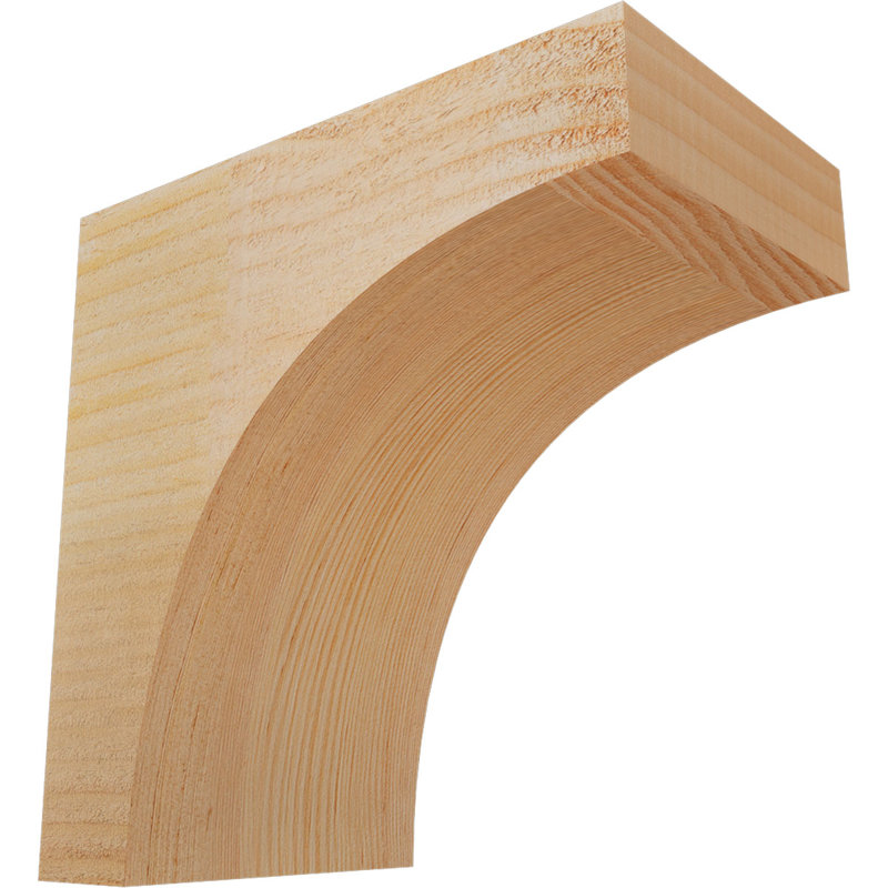 Huntington Corbel, H 10 po x l 6 po x P 10 po, Sapin de Douglas, Sciage brut