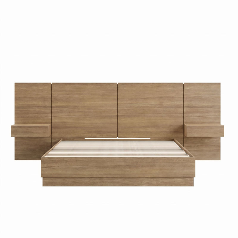 Filoftea 3 Piece Bedroom Set, Brown, King