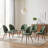 Hudhaifa 33"H Upholstered Dining Chairs with Fabric Solid Back, Set of 2, for Living Room, Dining Room, Coffee shop-55856468-32220545