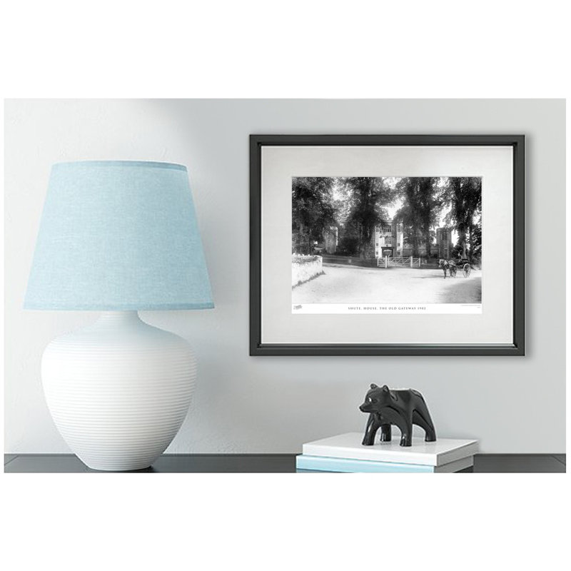 Shute, House, The Old Gateway 1902 by Francis Frith - Single Picture Frame Print, 45cm H x 60cm W x 2.3cm D