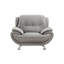 Fauteuil en cuir Veayan de 50 po de large Sulayman-1088962511