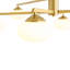 Plafonnier semi-encastré Priella de style Mid-Century à 6 lumières en laiton et verre elliptique-1824550831-1836777047
