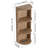 12" Bathroom Wall-Mounted Storage Rack, Float Mounting Design,(KD-Packing)-756128414